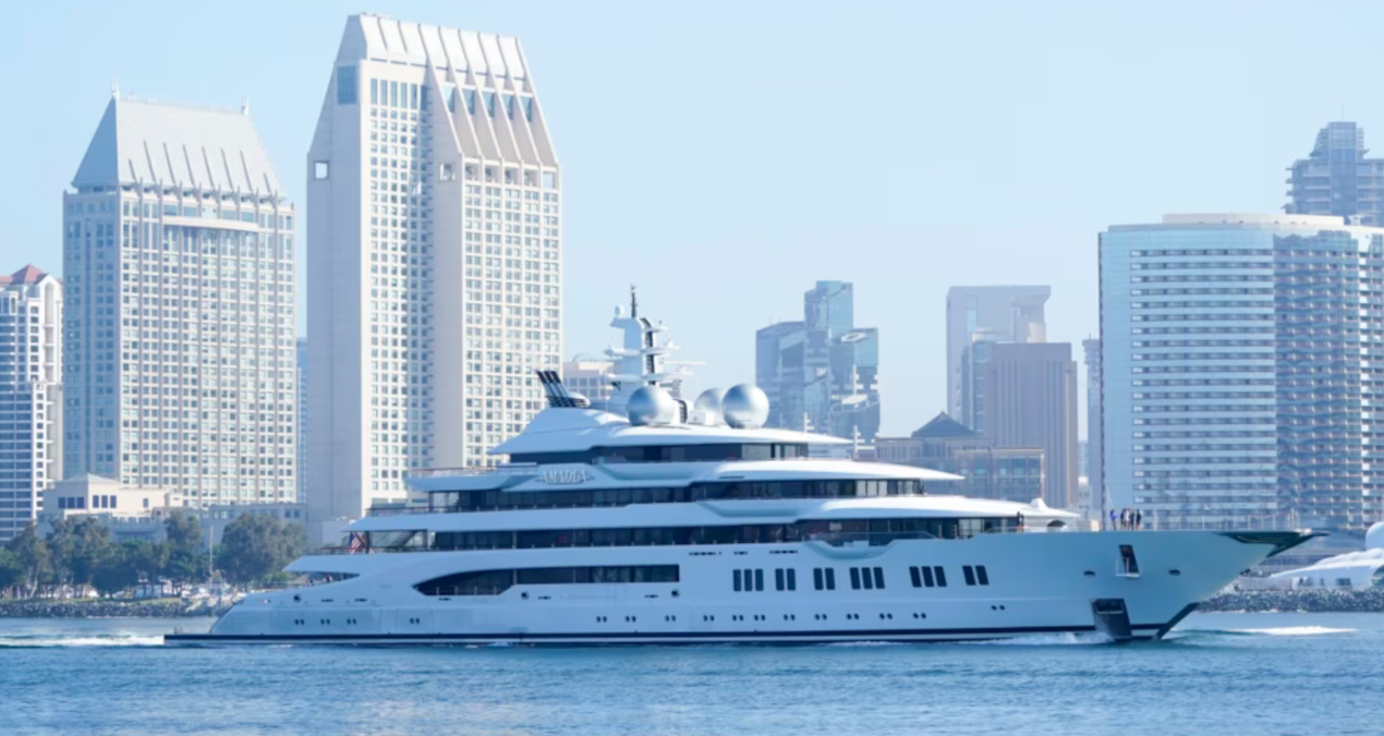 oligarkin yuzen satosu satisa cikti bu yati almaya gucu yetecek 100 insan yok lHnM4ALJ