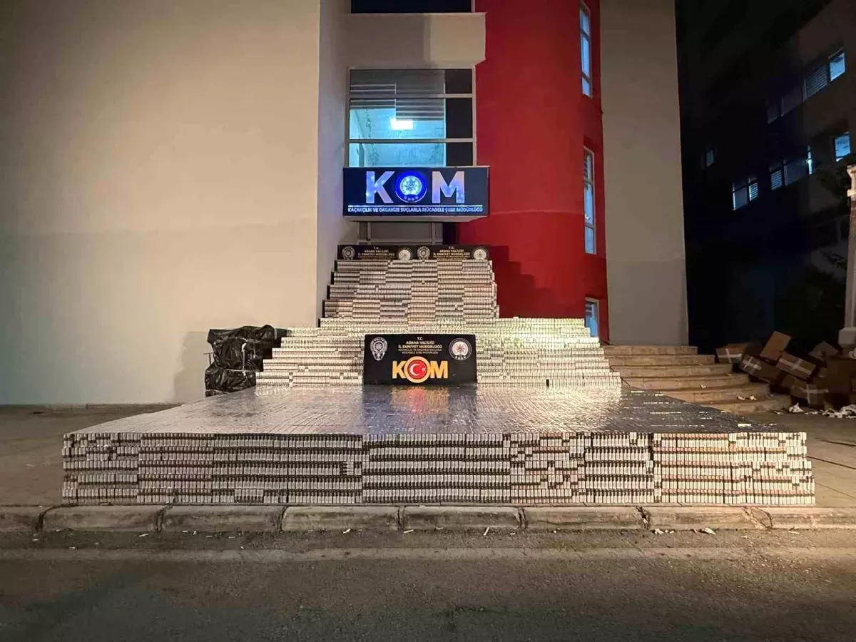 adanada 105 bin paket kacak sigara ele gecirildi PTOlY9En.jpg