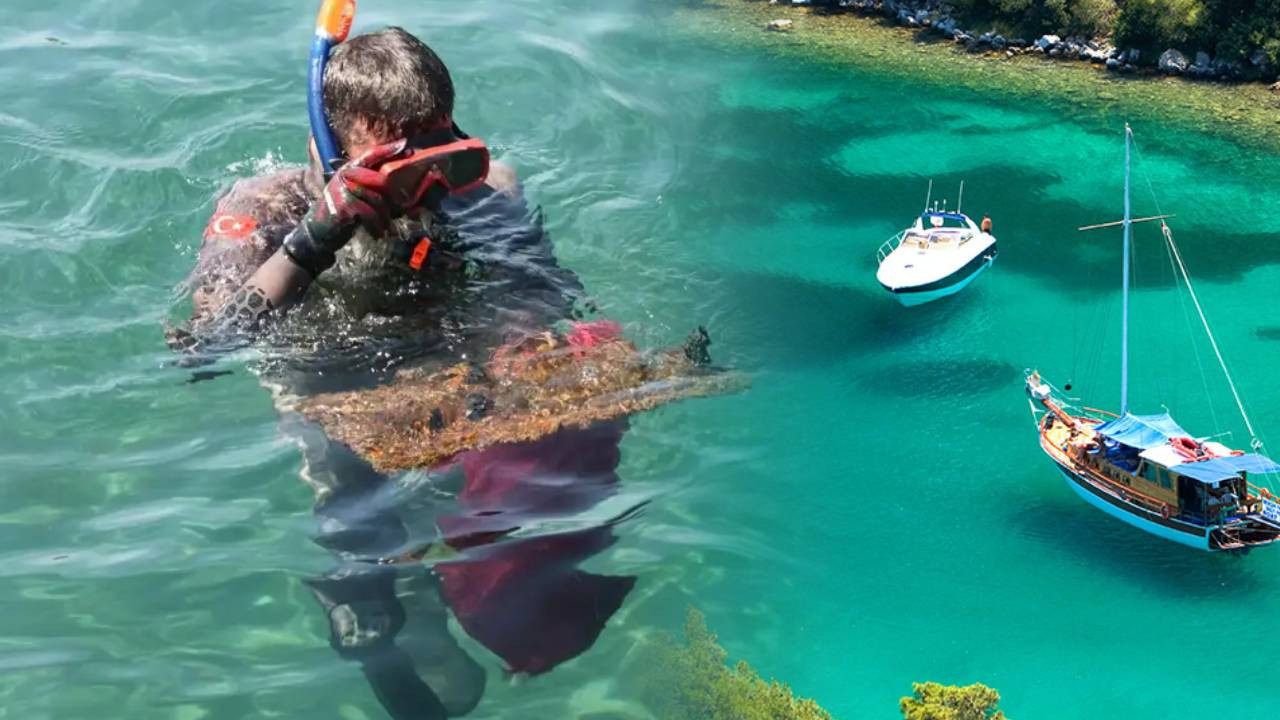 Turizmin başkentinde utanç veren rezillik: Denizin dibinden yüzlerce kilo çıkardılar Haber gorseli