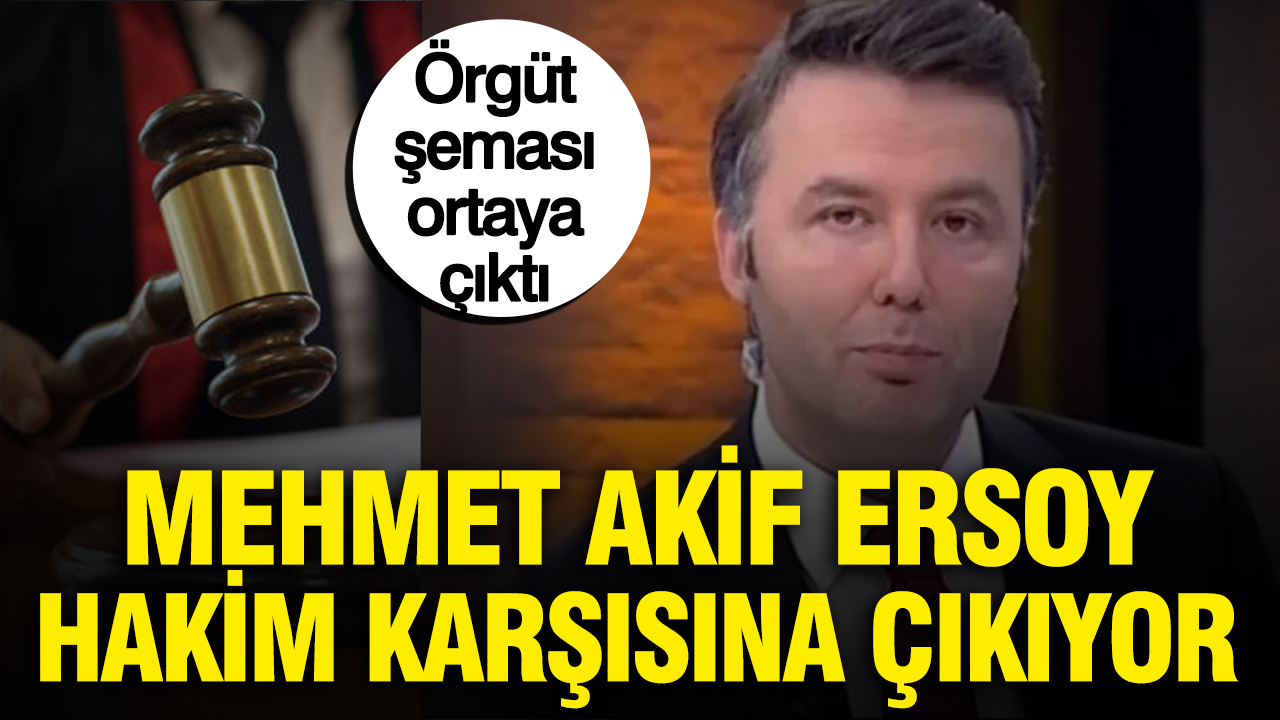 Örgüt şeması ortaya çıktı… Mehmet Akif Ersoy hakim karşısına çıkıyor Img